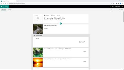 Microsoft Sway Course Section 29 Creating and Using Closed Captions in Media