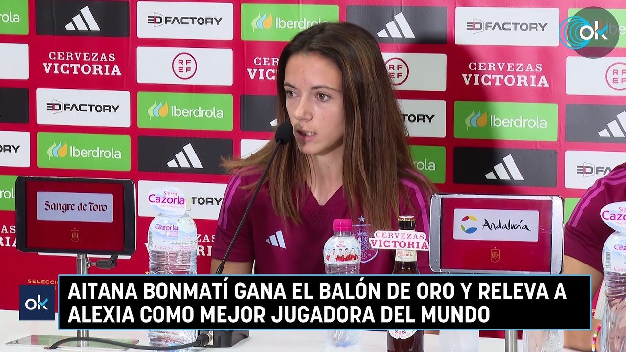 Aitana Bonmatí gana el Balón de Oro y releva a Alexia como mejor jugadora del mundo