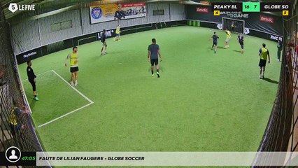 Faute de Lilian Faugere - GLOBE SOCCER