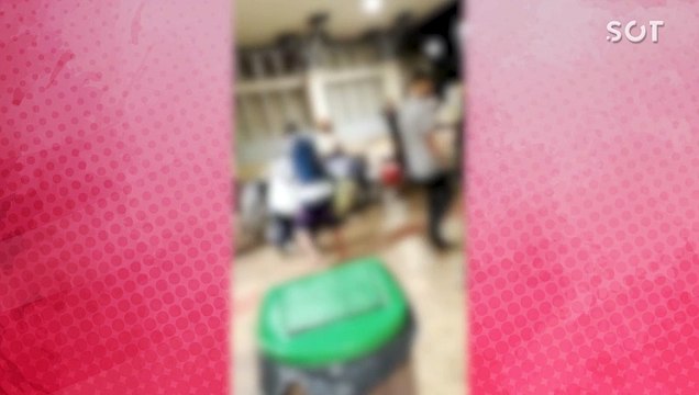 Briga entre dois rapazes no terminal urbano oeste de Cascavel só termina após a chegada da GM