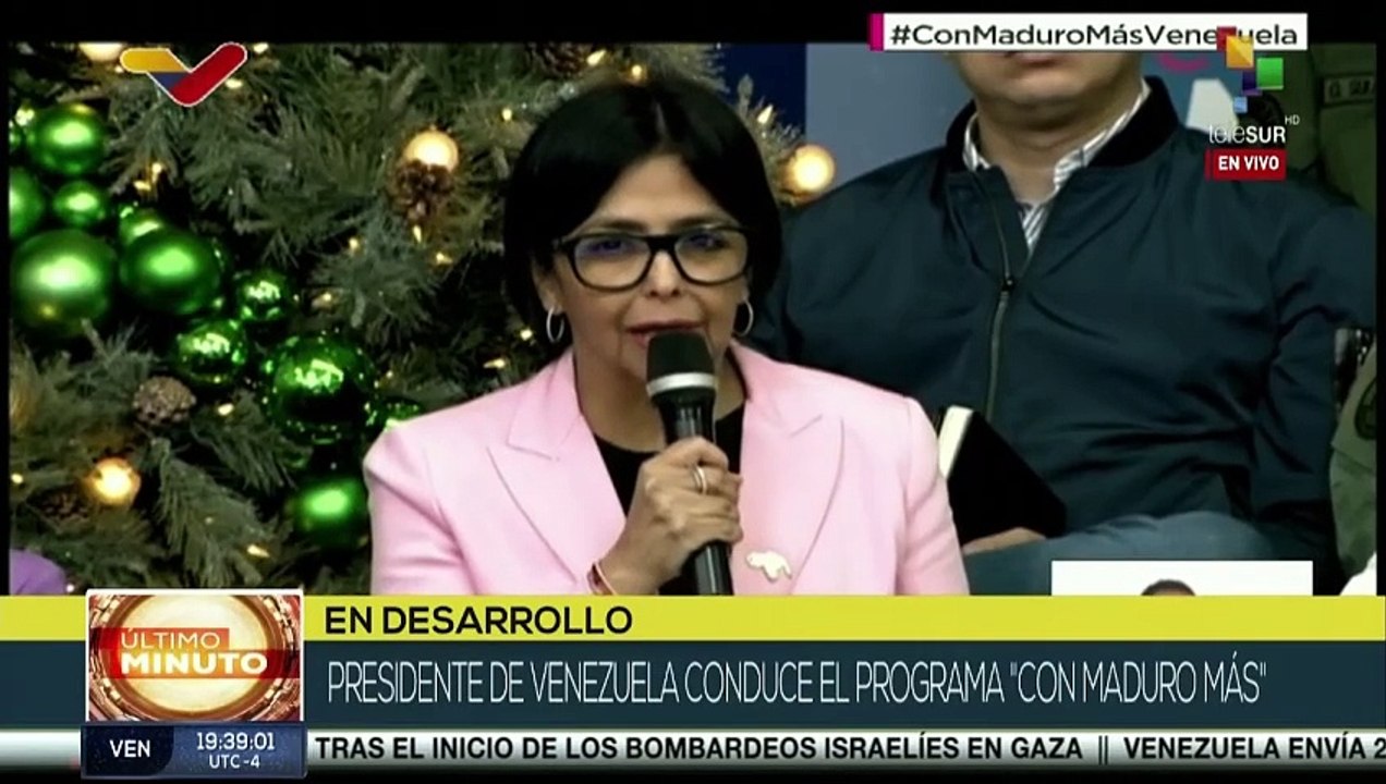 Delcy Rodríguez: "Trasciende como un país que levanta los derechos de las mujeres"
