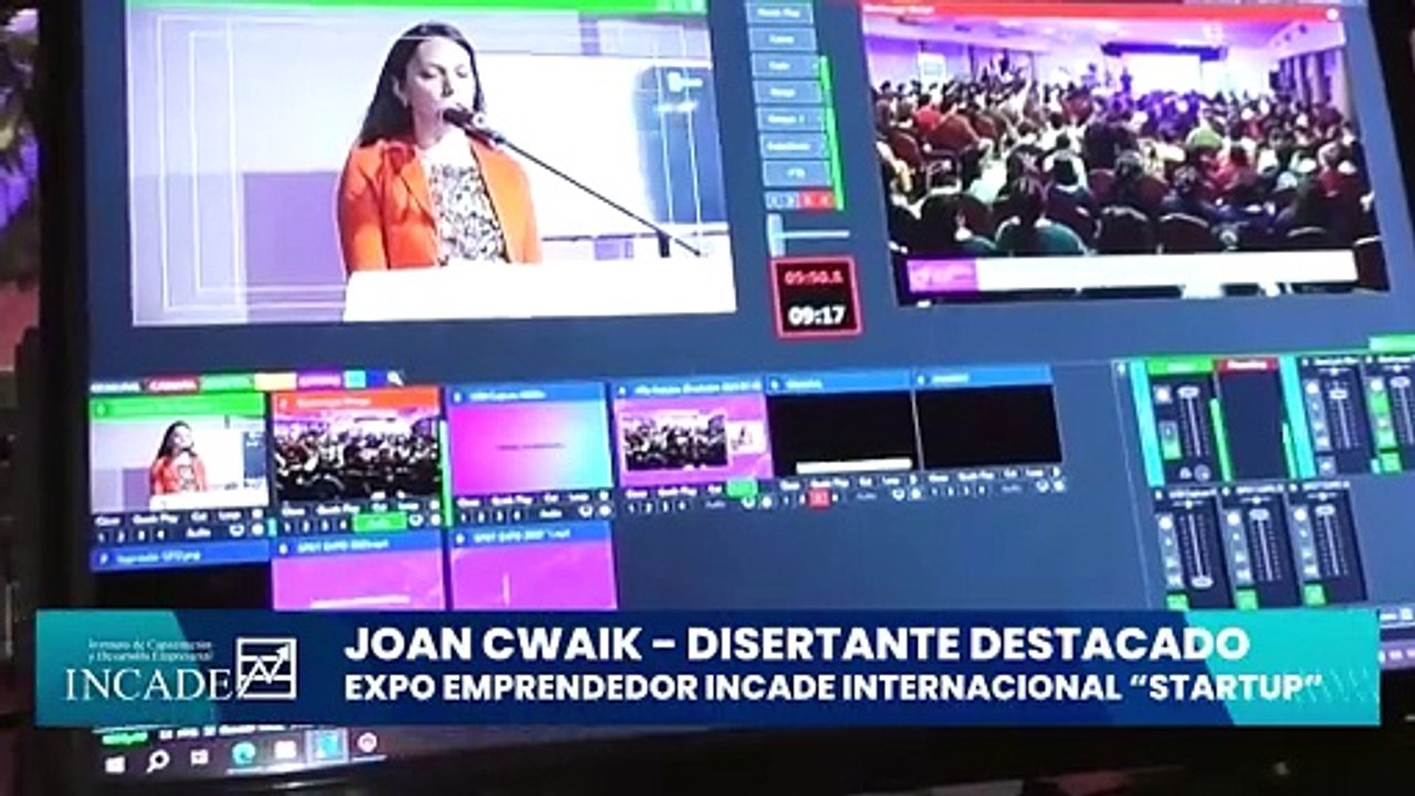 Una nueva edición de la Expo emprendedor Incade Internacional las Startups fueron el epicentro del encuentro