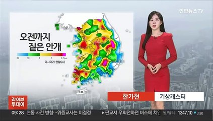 [날씨] 오전 내륙 짙은 안개·곳곳 공기 탁해…일교차 주의