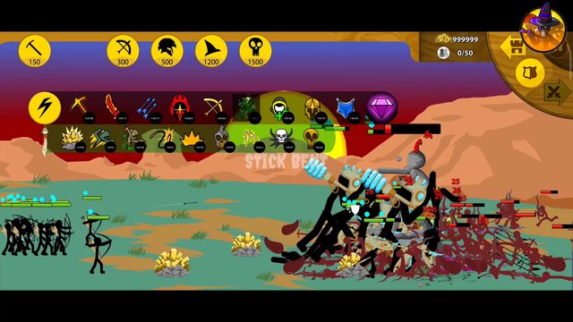 * 9999 BOSS GRIFFON VAMP VS 9999 FINAL BOSS LEAF | STICK BENT