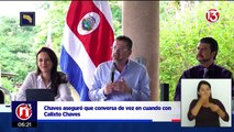 Presidente de la República confirmó que sí sostiene conversaciones con Calixto Chaves