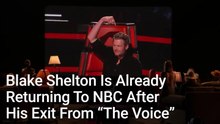 The Sweet Way Blake Shelton Is Already Returning To NBC After His Exit From 'The Voice'