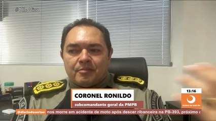 Download Video: Subcomandante geral da PMPB diz que Sertão terá novas viaturas e equipamentos de padrão internacional