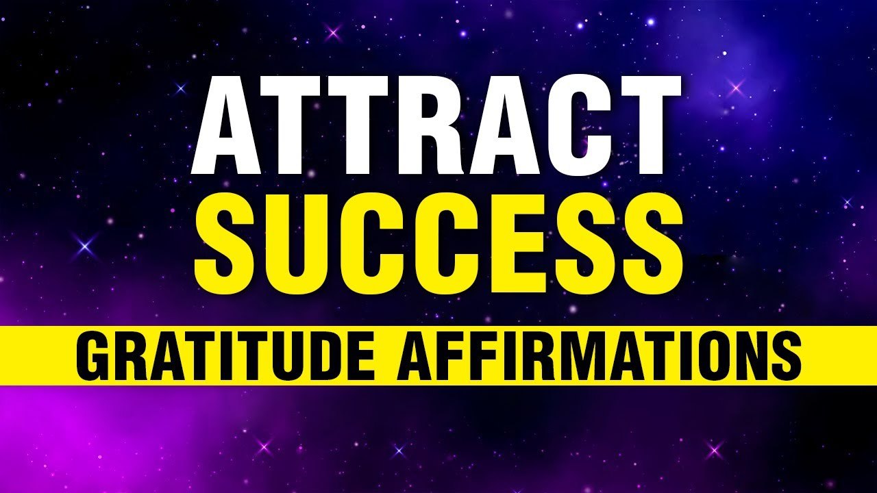 TRY IT FOR 1 DAY! "I AM Thankful" Affirmations | Gratitude Affirmations to Attract Success |Manifest
