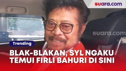 Blak-blakan! SYL Akui Pernah Bertemu Firli Bahuri di Rumah Kertanegara 46