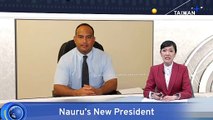 Taiwan Congratulates Nauru's New President David Adeang