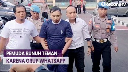 Dikeluarkan dari Grup Whatsapp, Pemuda Bunuh Temannya Sendiri
