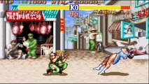 Gameplay Street Fighter 2 - Guile / SNES / TAS