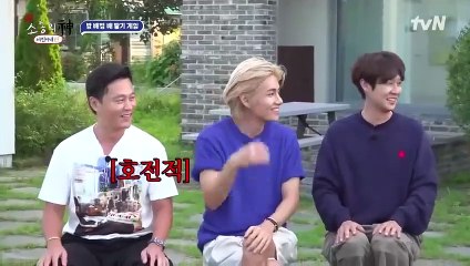 BTS V on Jinny's Kitchen Reunion Ep 1 Part 5 ENG SUB