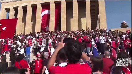 SON DAKİKA: MSB rakamı açıkladı! Dün Anıtkabir'e kaç kişi çıktı?