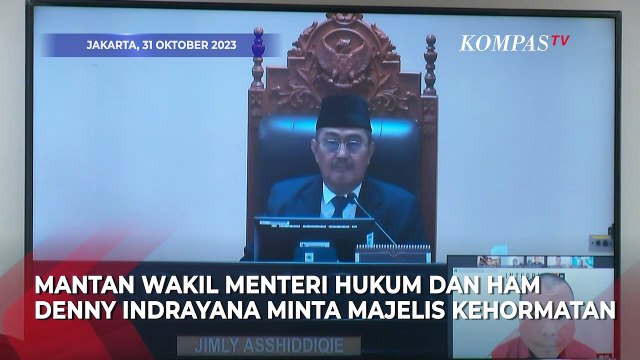 Di Sidang MKMK, Denny Indrayana Minta Anwar Usman Diberhentikan Tidak Hormat