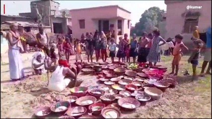 मधुबनी: मन्नत मांगने से दूर होती है मवेशियों की पीड़ा, दूध अर्पित करते हैं भक्त, देखिए