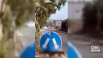 İsrail tankı aracı böyle hedef aldı