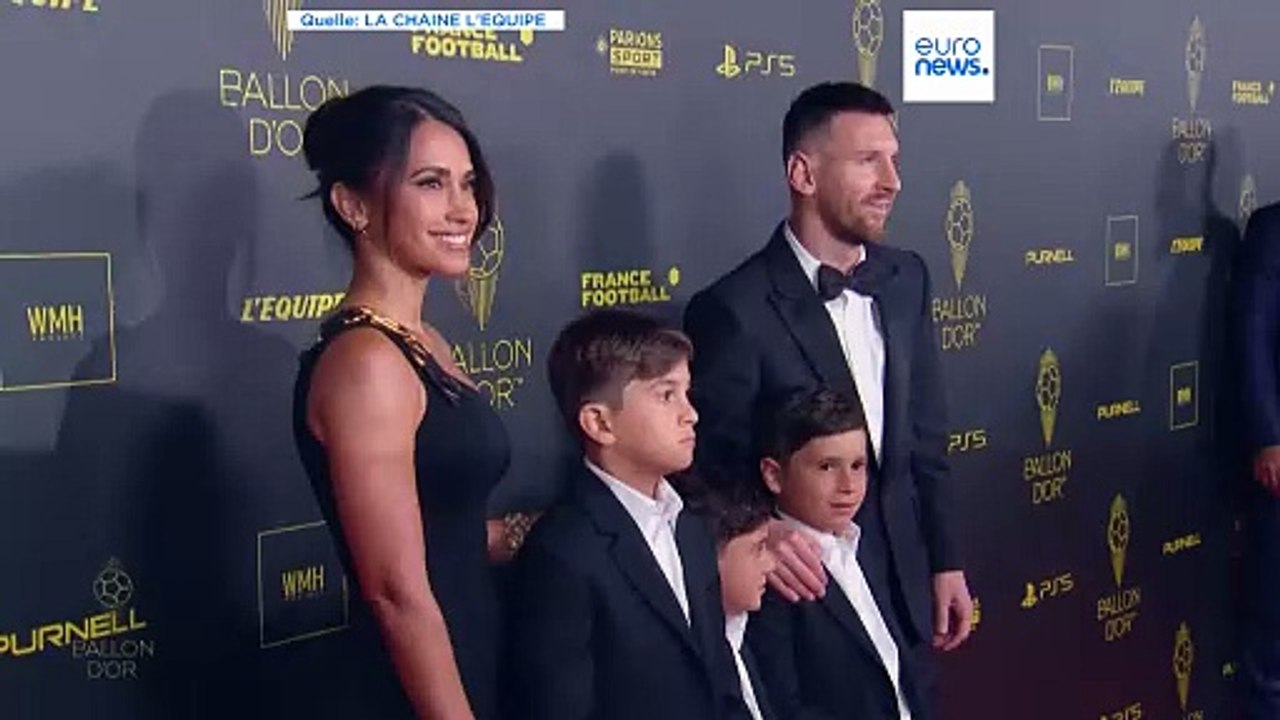 Lionel Messi gewinnt den 8. Ballon d'Or - Aitana Bonmati zum 1. Mal