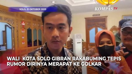 Tepis Rumor Pindah ke Golkar, Gibran: Memangnya Saya Kuning?
