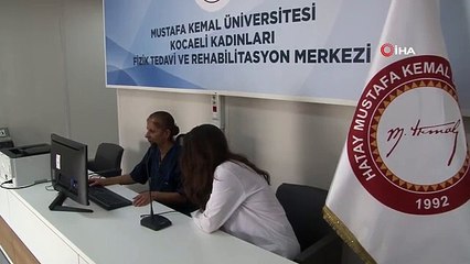 Kadınların destekleriyle kurulan rehabilitasyon merkezi depremzede vatandaşlara umut oldu