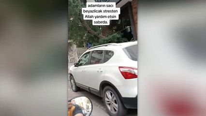 TIR şoförü yol kenarında park halinde olan 20’yi aşkın araca çarptı