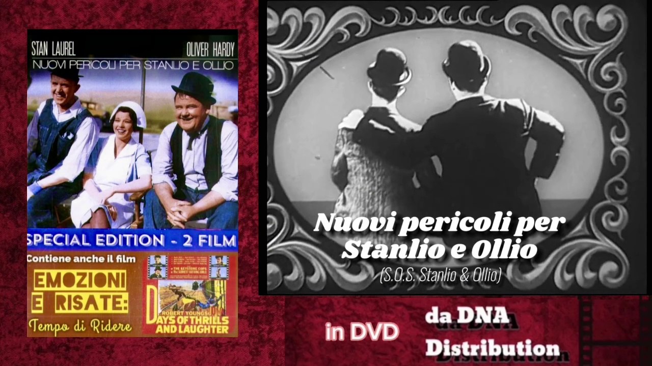 NUOVI PERICOLI PER STANLIO E OLLIO (S.O.S. Stanlio & Ollio) + EMOZIONI E RISATE (Tempo di ridere) - 2 Film (Dvd)