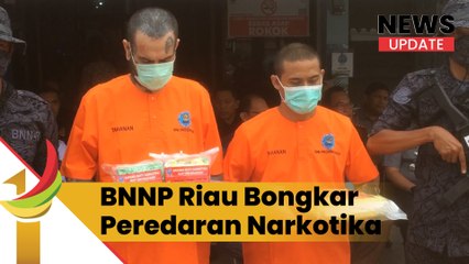 BNNP Riau Bongkar Peredaran Narkotika Jaringan Riau-Banjarmasin-Makassar