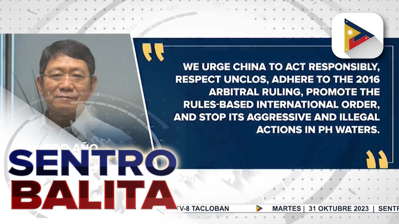 NSC, nanindigang legal ang pagsasagawa ng Pilipinas ng routine patrol operations sa Bajo de Masinloc