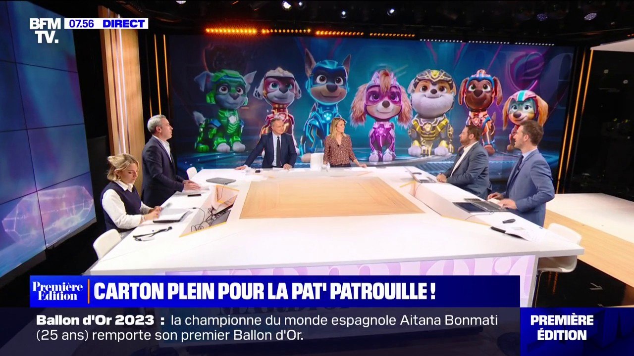 Carton plein pour le film de la Pat' Patrouille avec 1.600.000 entrées en trois semaines
