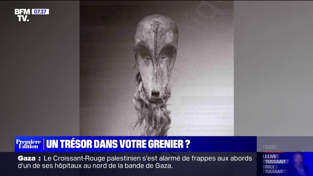 Des retraités portent plainte contre un brocanteur qui leur a acheté un masque rare 150€ et revendu quatre millions d'euros