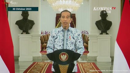 [FULL] Jokowi Soal Konflik Israel-Hamas di Gaza:  Indonesia Sangat Marah