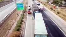 Gaziantep'te Dron Destekli Trafik Denetimi: 19 Araç ve Sürücüye Cezai İşlem Uygulandı