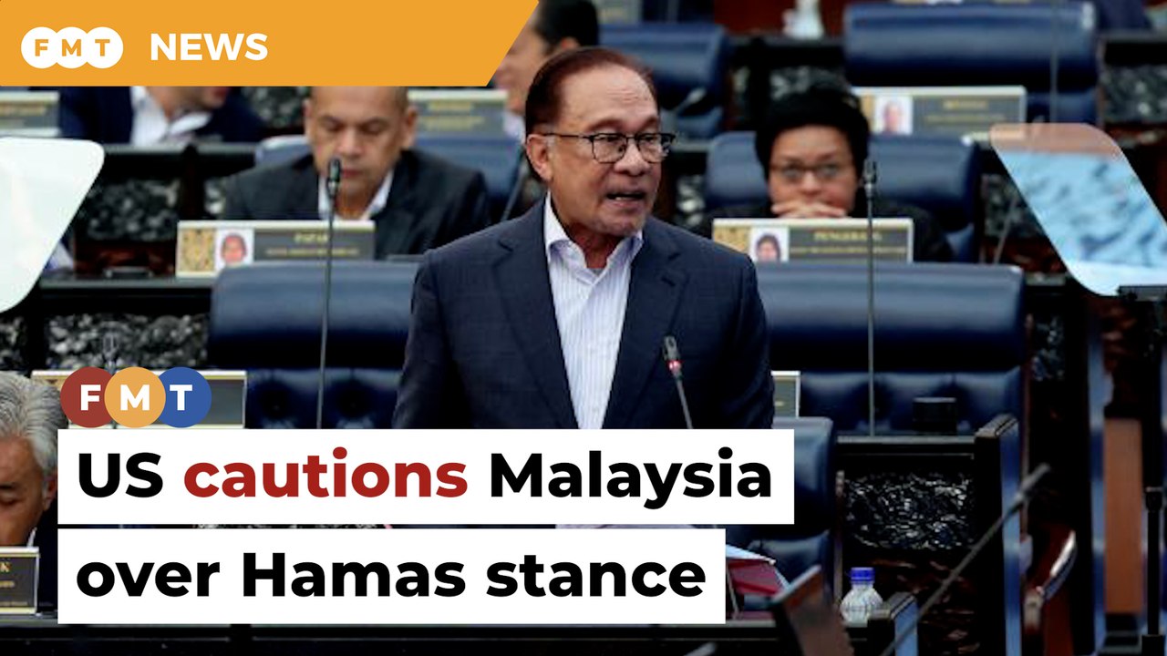 Malaysia receives 3 notices from US embassy over stance on Hamas