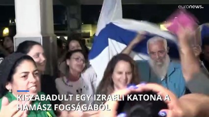 Kiszabadítottak egy izraeli katonát a Hamász fogságából