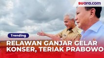 Relawan Ganjar Gelar Konser di Kudus, Penonton Malah Kompak Teriakkan Nama Prabowo