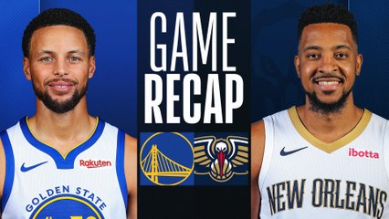 Game Recap: Warriors 130, Pelicans 102