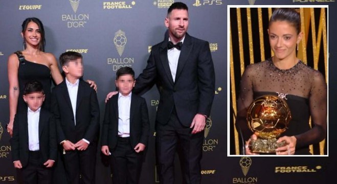 Leo Messi y Aitana Bonmatí ganan el Balón de Oro 2023