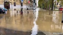 Nubifragio a Milano, esonda il Seveso: disagi e strade allagate