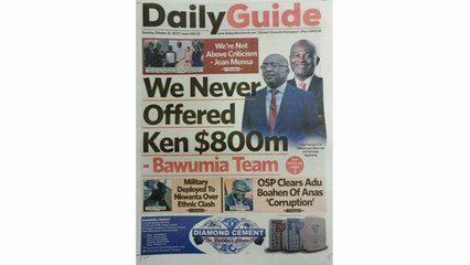 We never offered Kennedy Agyapong $800m - Bawumia's Team | AM Newspaper Review