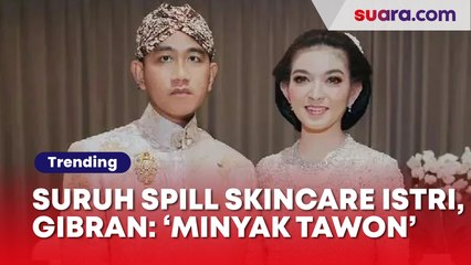 Disuruh Spill Skincare Selvi Ananda, Jawaban Nyeleneh Gibran Rakabuming Bikin Ngakak