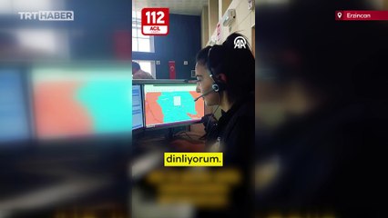 112 Acil'den bayrak isteyen engelli yaşlı kadına polisten sürpriz