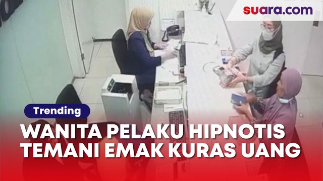 Nekat! Wanita Pelaku Hipnotis Temani Emak-emak Pekanbaru Kuras Uang di Bank