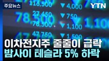 2차전지 약세에 내림세...코스피 1.4%·코스닥 2.78% 하락 / YTN