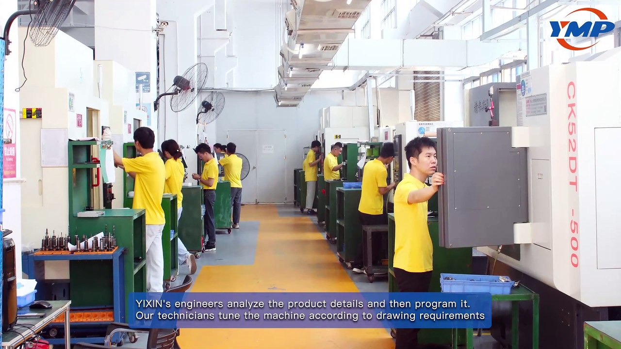 19-The Aluminum 6061 parts machined by CNC three-axis machining and tapping