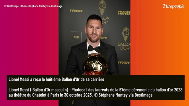 Lionel Messi remporte son 8ème Ballon d'Or : un membre de la famille princière de Monaco se lâche et le descend en flammes !