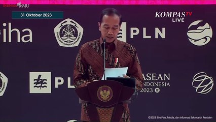 [FULL] Pidato Jokowi di Kongres Tenaga Air Dunia 2023 Bali
