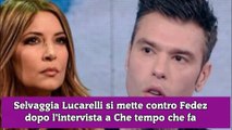 Selvaggia Lucarelli si mette contro Fedez dopo l’intervista a Che tempo che fa