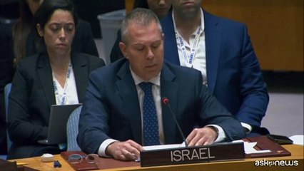 L'ambasciatore israeliano all'Onu si appunta la stella gialla