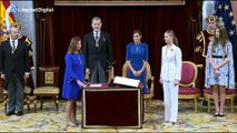 La princesa Leonor jura la Constitución en el Congreso