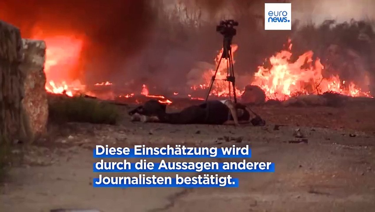 Reporter ohne Grenzen: Journalisten im Südlibanon wurden gezielt beschossen